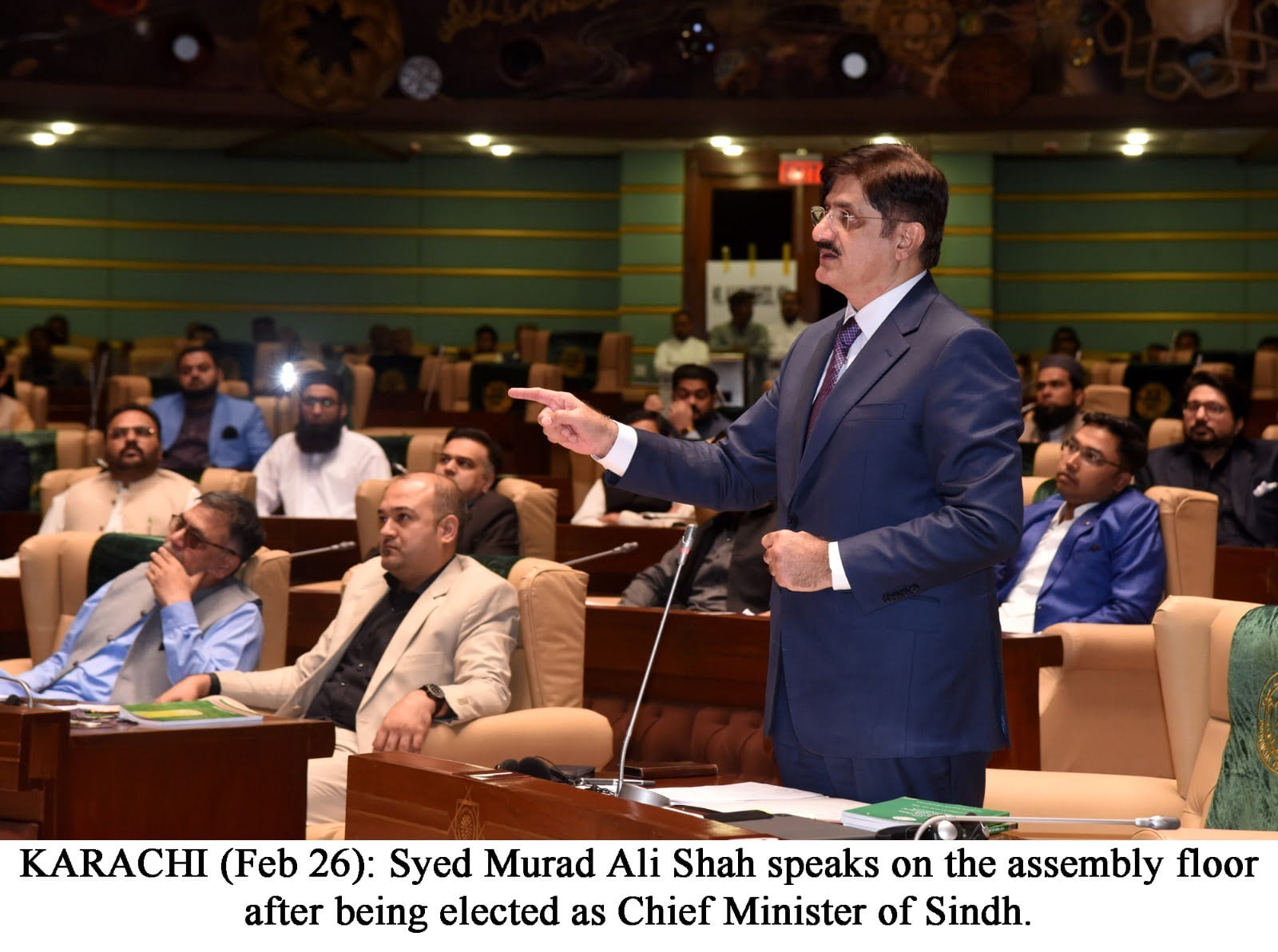 Murad Affirms Bilawal S Leadership Calls For Unity And Progress