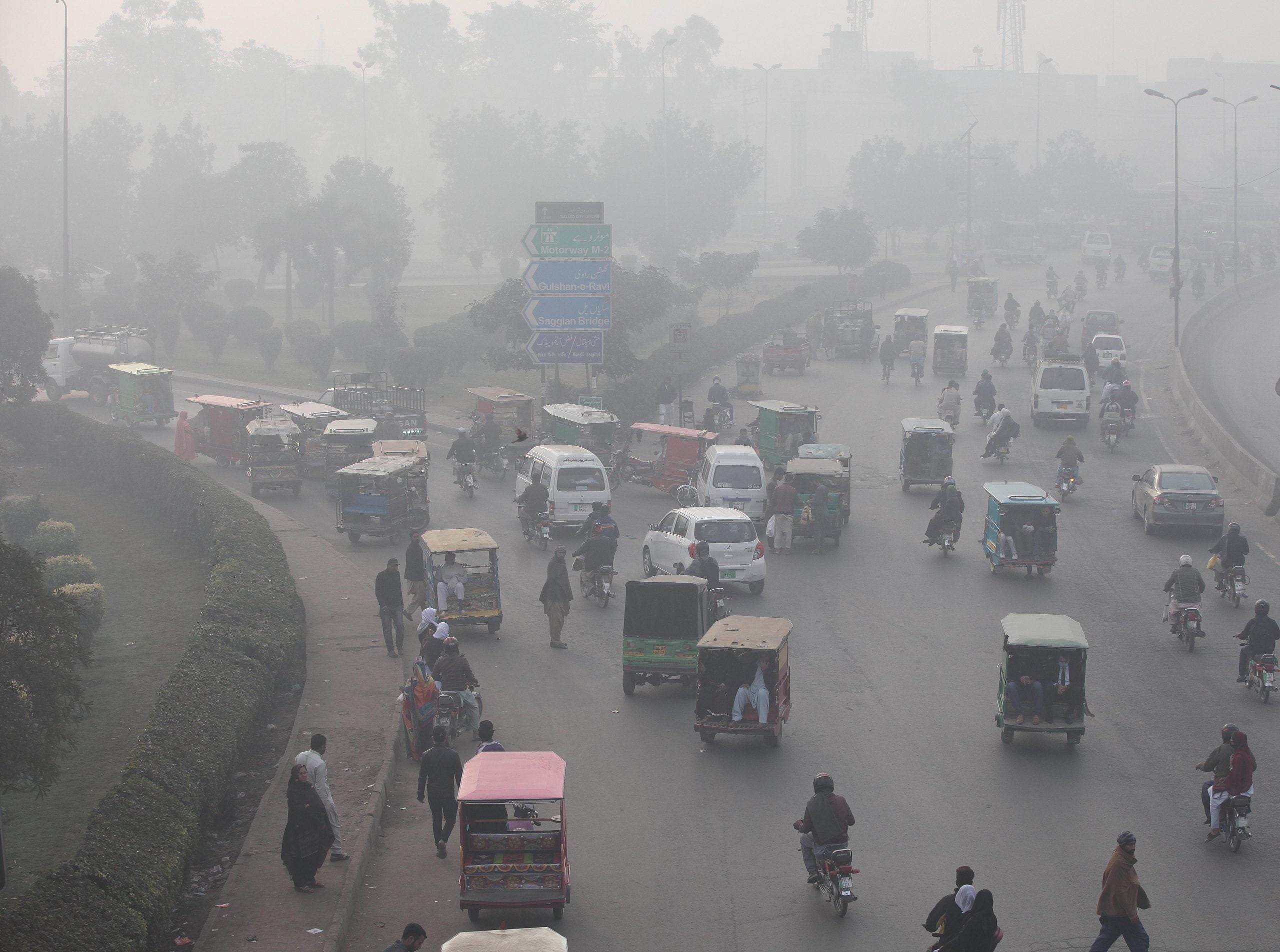 Smog-Borne Virus Spreads in Lahore