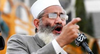 Sirajul Haq Demands Transparent Trial in Imran Khan, Qureshi Cipher Case