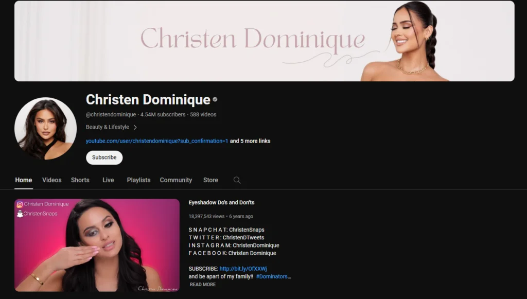 christen dominique