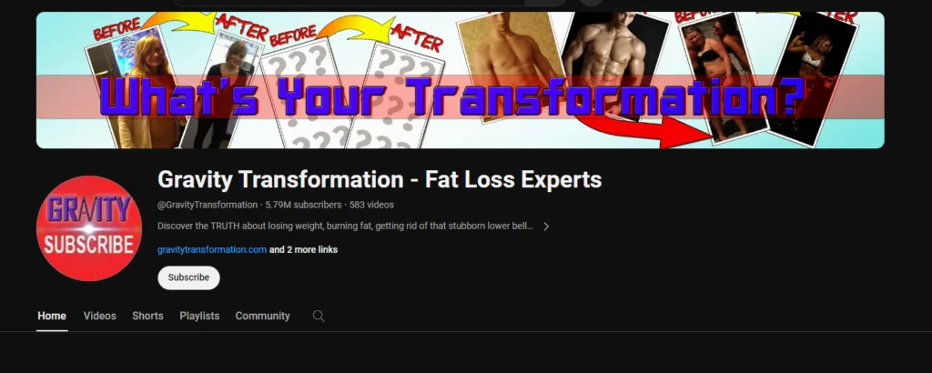 gravity transformation youtube