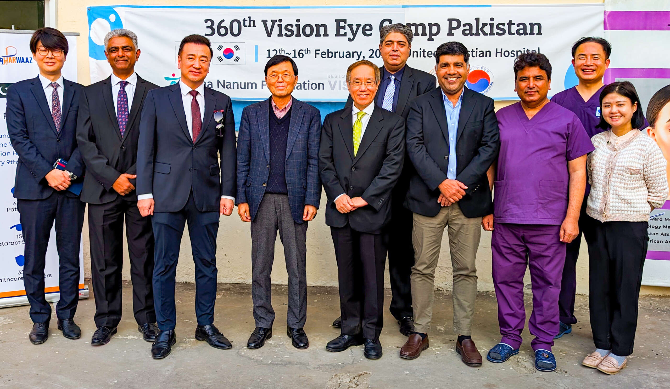 35th ‘Vision Eye Camp’ held to Bring Sight and Hope to almost 600 patients in Lahore and Karachi