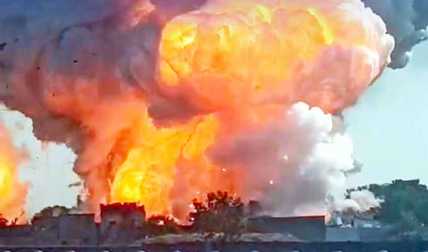 Explosion Rocks Fireworks Factory in India’s Madhya Pradesh, Killing 10 and Injuring Dozens