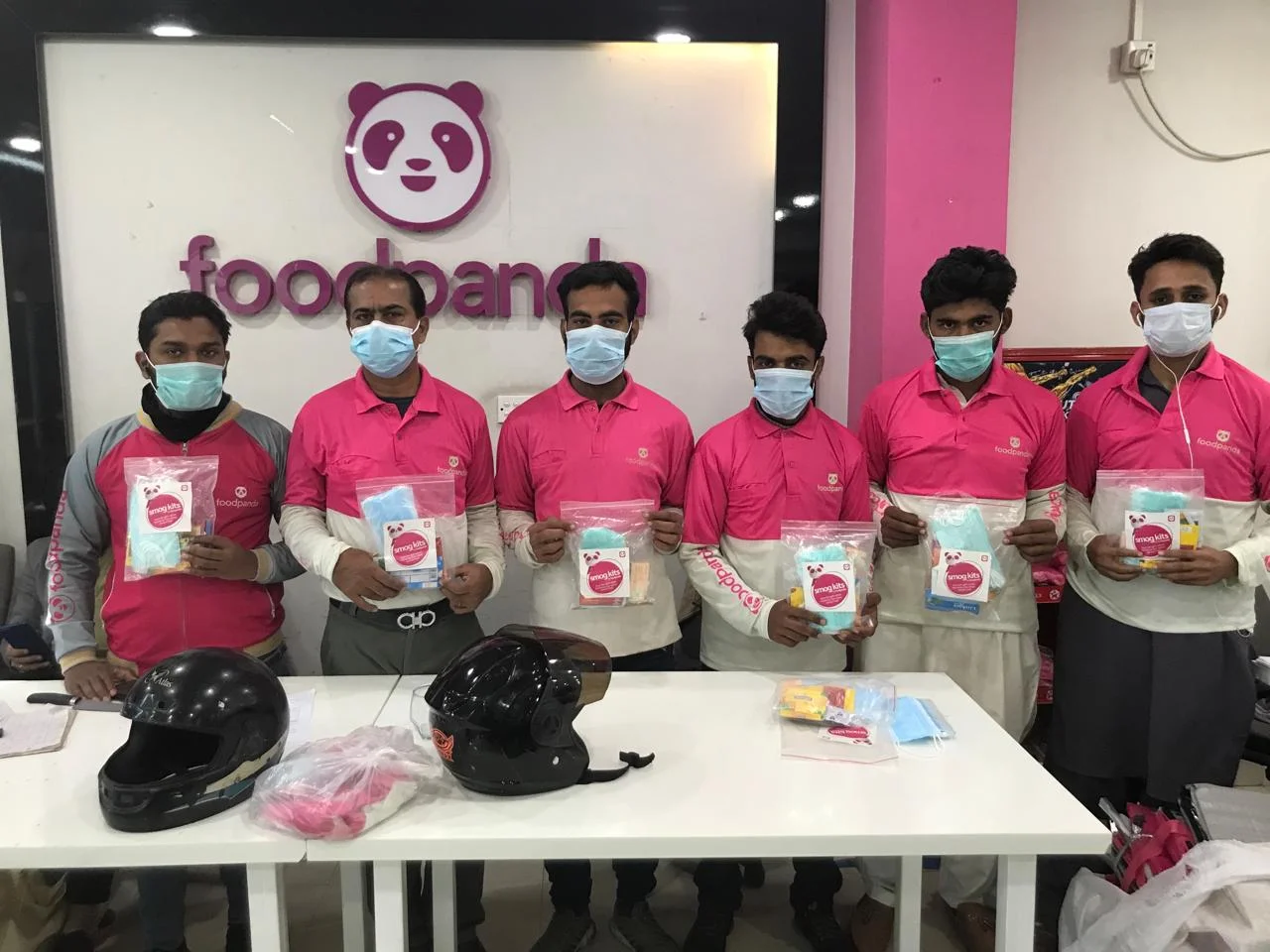 foodpanda Ensures Rider Safety with Distribution of Safety Kits