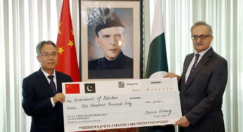 China Extends $100,000 Aid to Rain-Hit Areas in Balochistan, KP