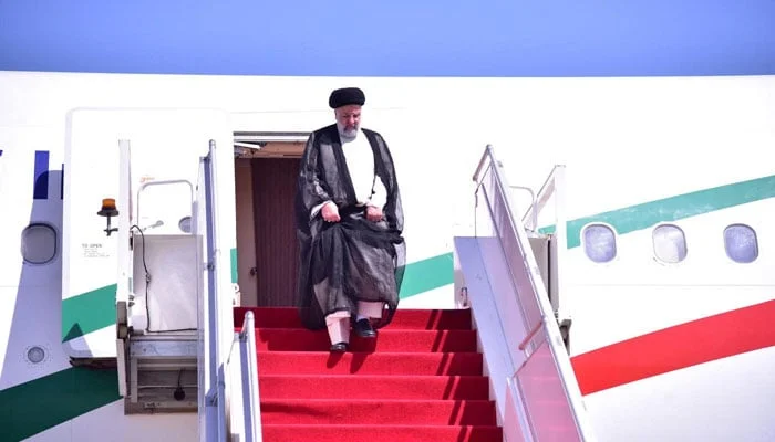 Iranian President Raisi Arrives in Karachi, Heavy Security in Place