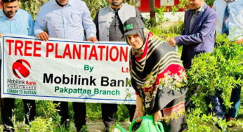 Mobilink Bank carries out nationwide plantation drive to boost safeguards against climate change