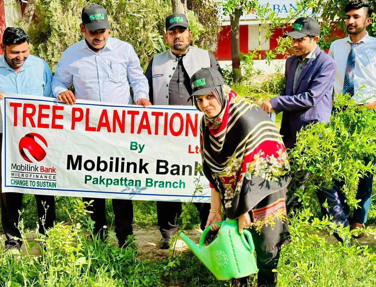 Mobilink Bank carries out nationwide plantation drive to boost safeguards against climate change