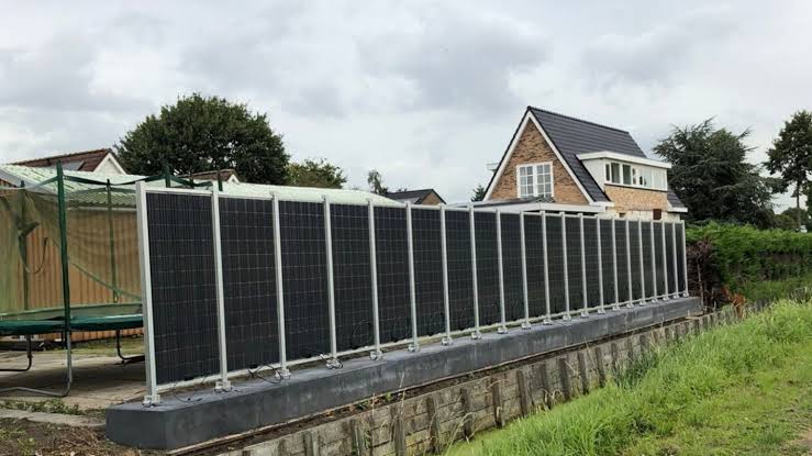 Viral: Solar Panels Repurposed as Garden Fences in Europe