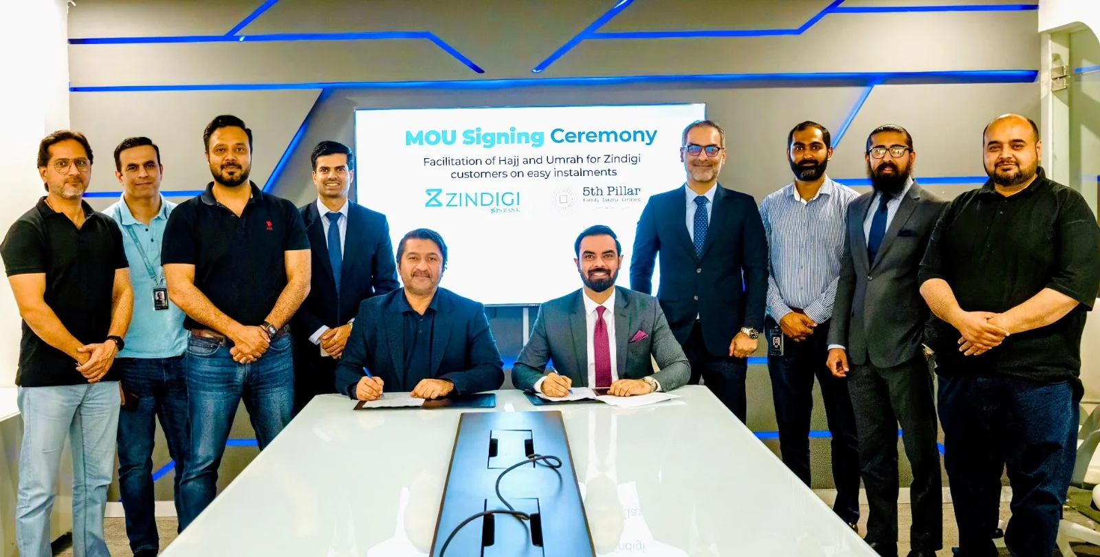 Zindigi JS Bank & 5th Pillar Family Takaful Signed MoU to Facilitate Customers for Hajj and Umrah on Easy Installments