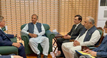 PTI Top Brass Meets US Ambassador to Discuss Bilateral Issues