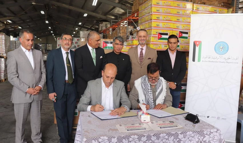 Alkhidmat and JHCO Partner to Deliver Relief Aid to Gaza