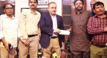 Sharjeel condemns journalist’s murder, provides relief to bereaved family