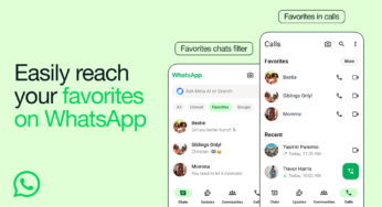 WhatsApp Launches “Favorites” Filter for Important Chats