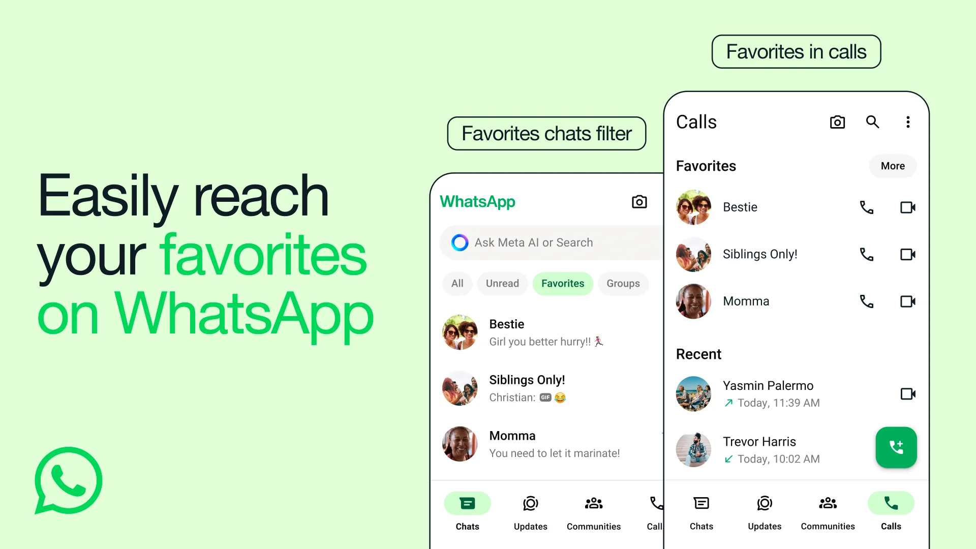 WhatsApp Launches “Favorites” Filter for Important Chats