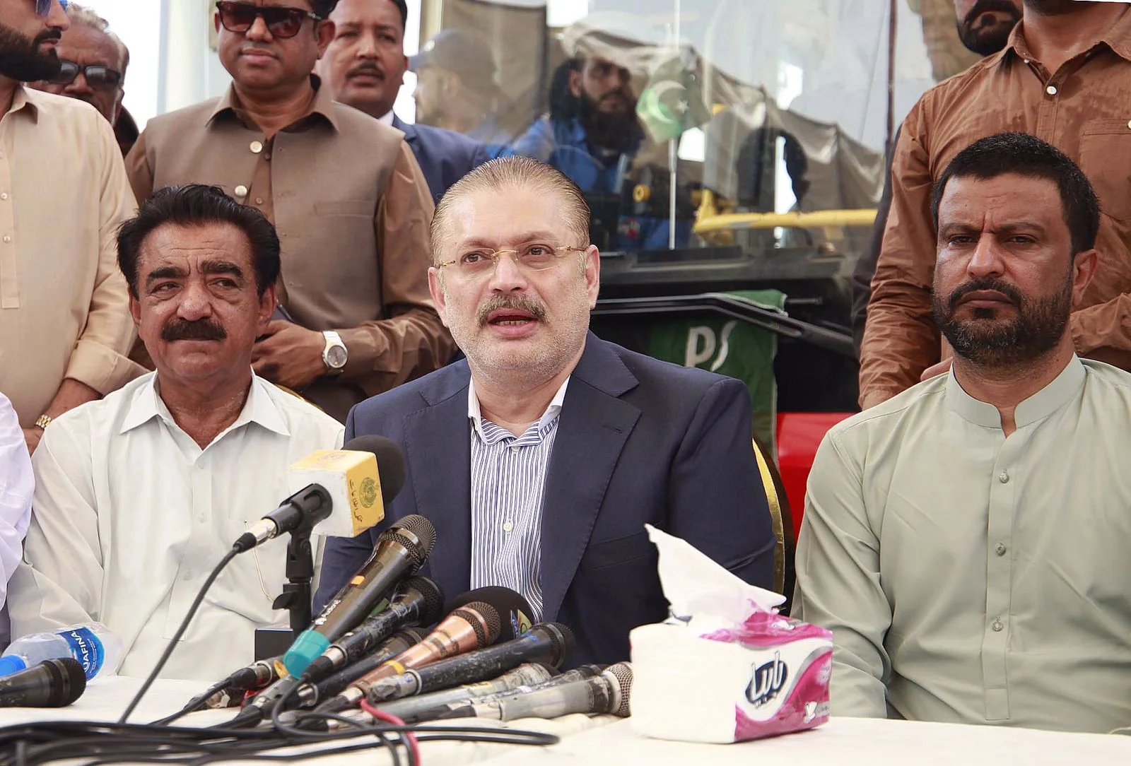 Conspiracy hatchers want to harm Pakistan: Sharjeel