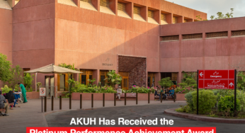 The Aga Khan University Hospital Awarded Platinum Performance Achievement Award for Treatment of Heart Attack Patients