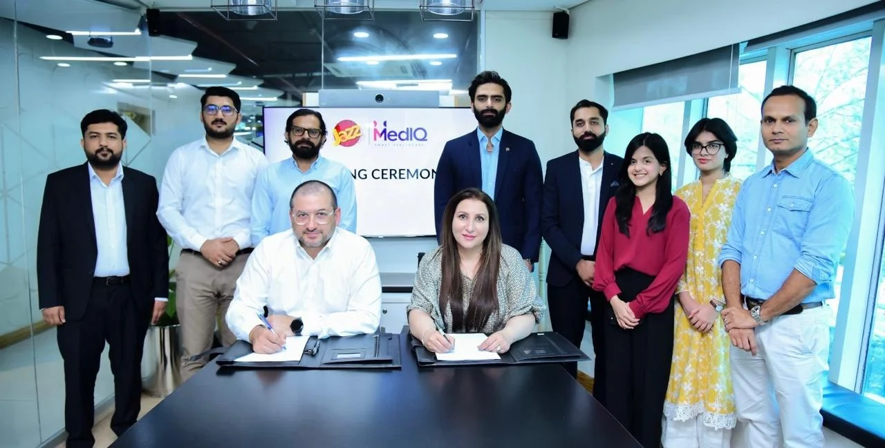 Jazz Partners with MedIQ to Enhance HealthTech and InsureTech Services in Pakistan