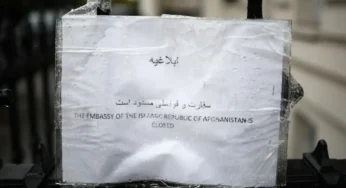 Afghan Embassy In UK Officially Closed After Taliban Cuts Ties