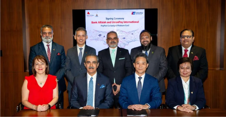 Bank Alfalah Partners with UnionPay International(UPI) to Launch Co-Badge PayPak Debit Cards