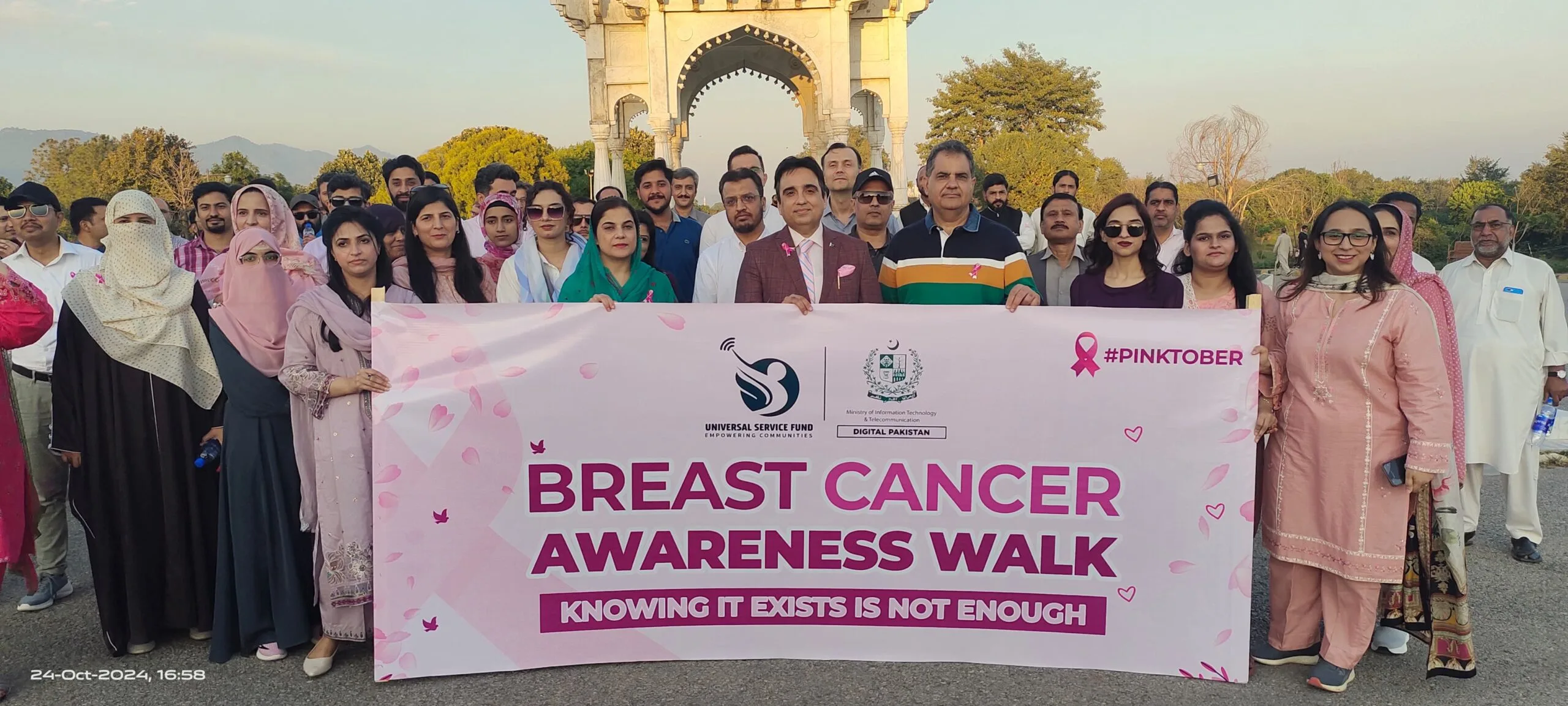 ‘Breast Cancer Awareness Walk’ Organized by the Universal Service Fund (USF)