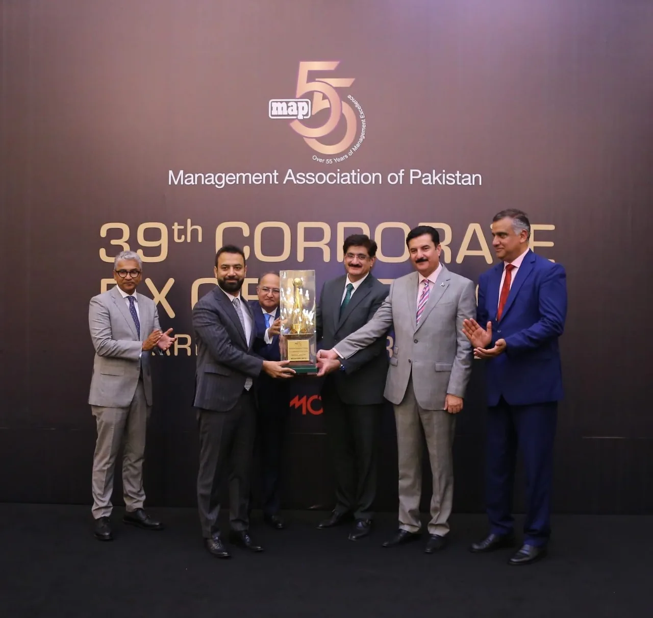 Meezan Bank wins ‘Best Company in Financial Category’ Award at the 39th MAP Awards