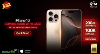 Jazz Brings iPhone 16 to Pakistan for its Customers