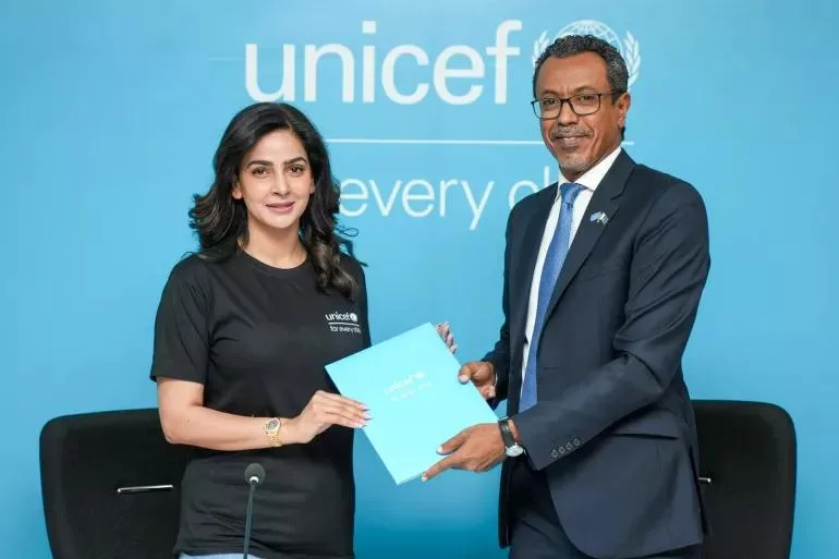 Saba Qamar Named UNICEF’s First National Ambassador for Child Rights in Pakistan