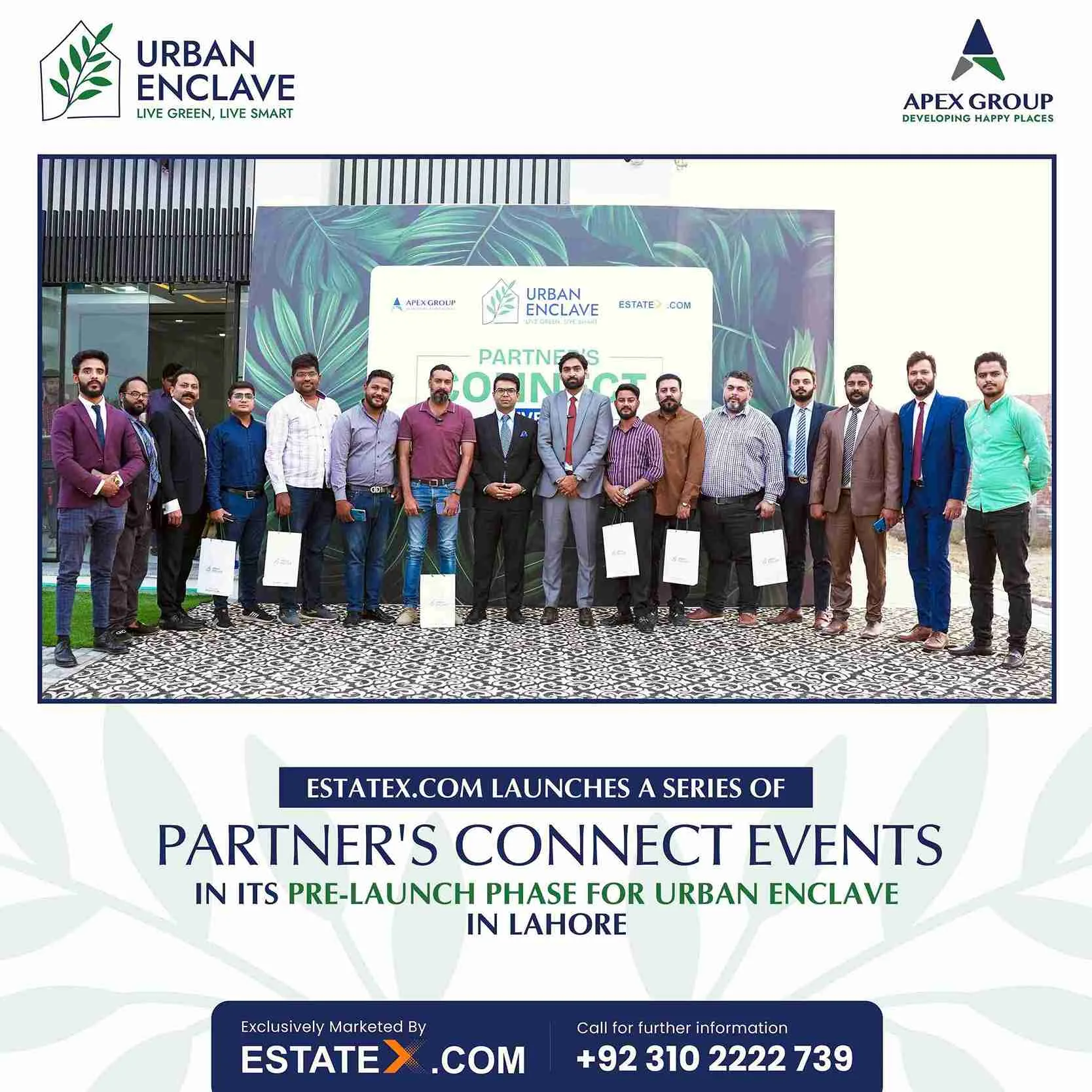 Estatex.com Launches a series of Partner’s Connect Events in its Pre-Launch Phase for Urban Enclave in Lahore