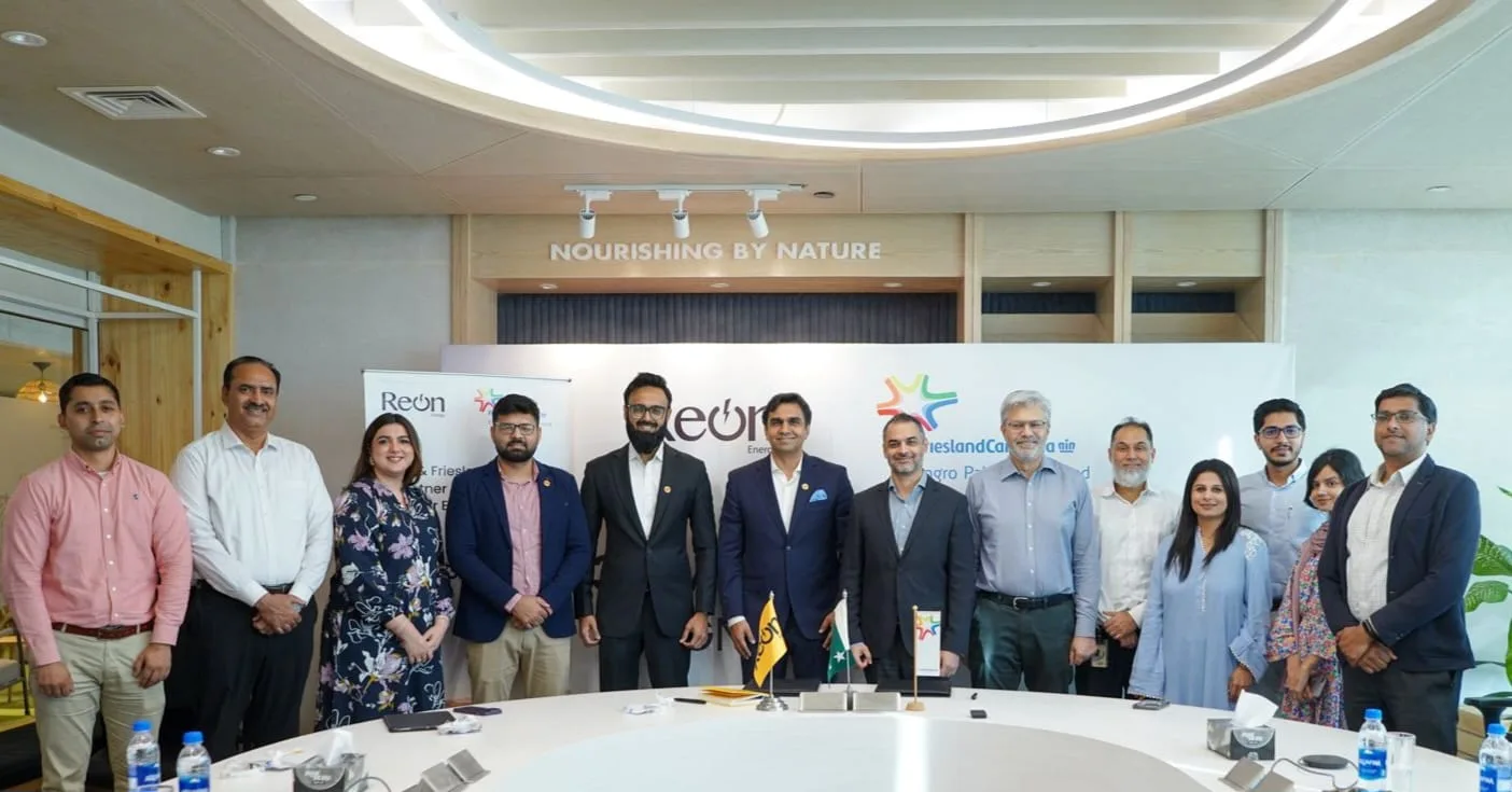 Reon Energy and FrieslandCampina Engro Pakistan Limited Sign a 3.4 MW Solar Partnership to Drive Sustainability in the Dairy Sector 