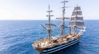 Italian Navy heritage ‘Amerigo Vespucci’ makes first visit to Karachi