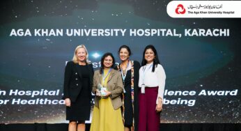 The Aga Khan University Hospital Wins the Prestigious American Hospital Association Excellence Award for Healthcare Workers’ Wellbeing