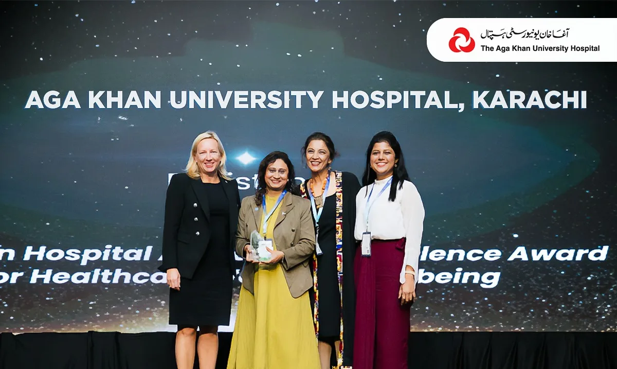 The Aga Khan University Hospital Wins the Prestigious American Hospital Association Excellence Award for Healthcare Workers’ Wellbeing