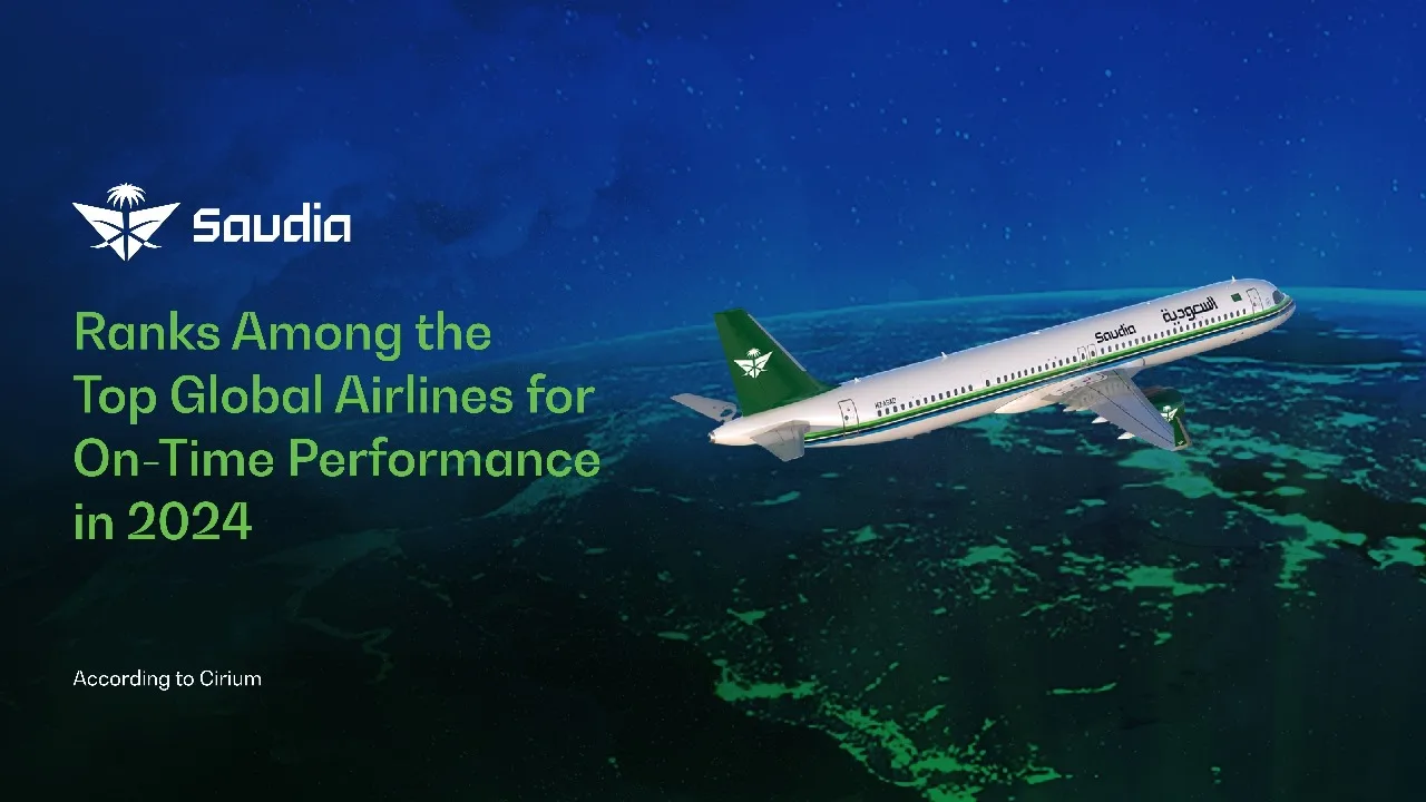 Saudia Achieves Global Leadership in On-Time Performance for 2024: A Milestone with Strong Relevance to Pakistani Travelers