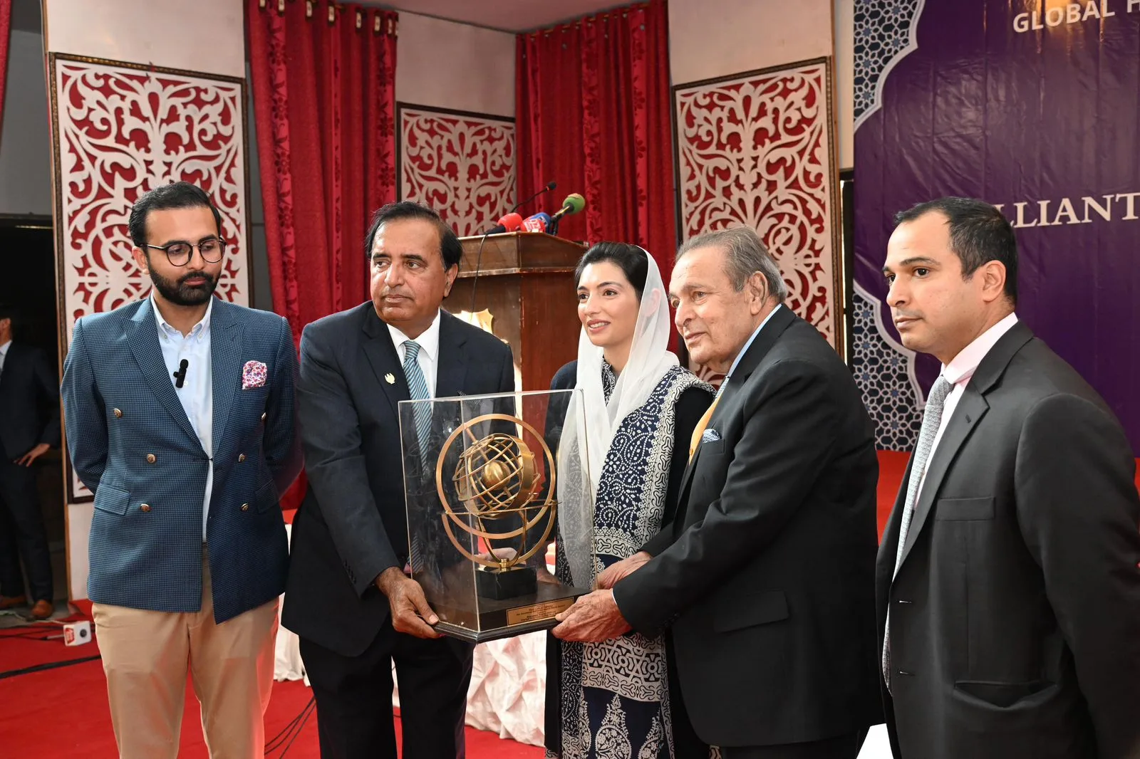 First Lady and MNA Aseefa Bhutto Zardari Inaugurates Shaheed Benazir Bhutto Block at Global Hub Girls’ Cadet College Malir