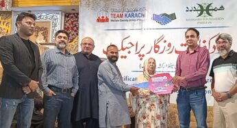 Hamdard Foundation Join Hands with ‘Team Karachi Welfare Society’ to Empower Youth