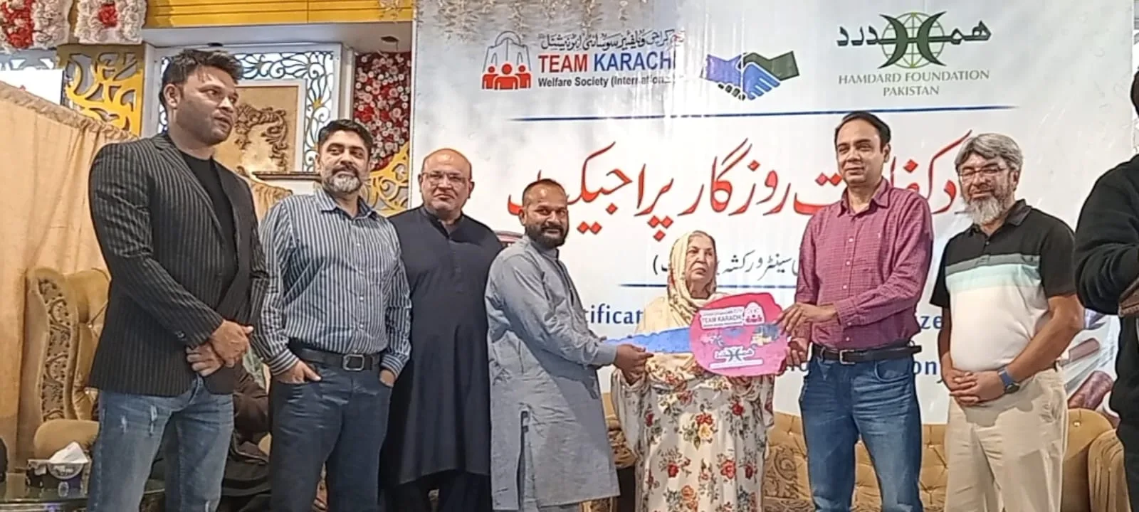 Hamdard Foundation Join Hands with ‘Team Karachi Welfare Society’ to Empower Youth