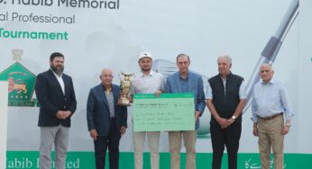 14th Rashid D. Habib Golf: Ahmad Baig defends his title