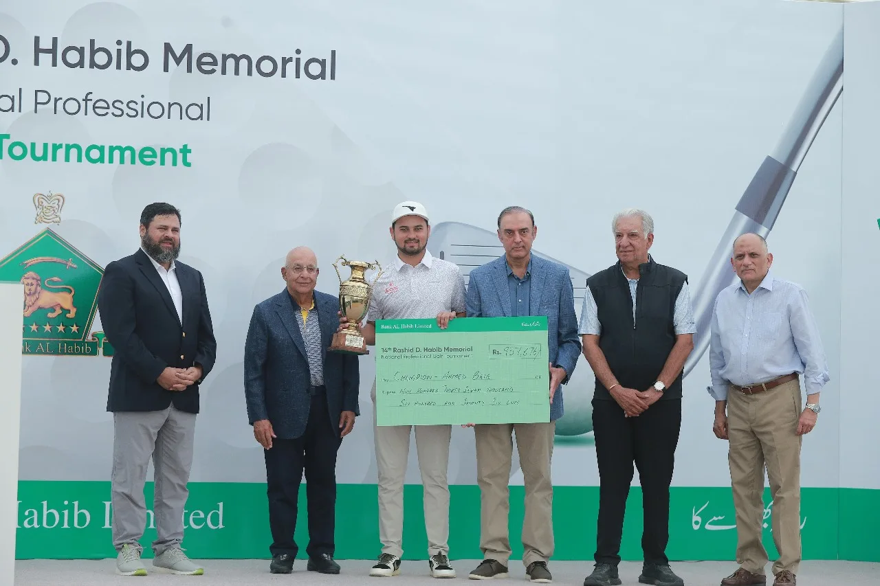 14th Rashid D. Habib Golf: Ahmad Baig defends his title