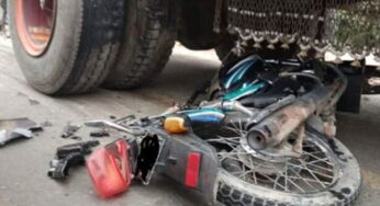 Motorcyclist Killed by Speeding Dumper in North Karachi