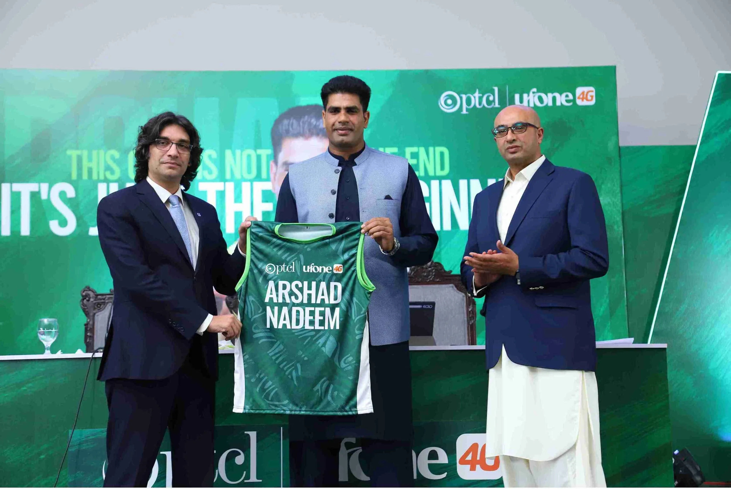 Arshad Nadeem Gears Up for a New Chapter with PTCL Group
