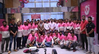 Karachi Traffic Police conducted Road safety training session for delivery Riders 
