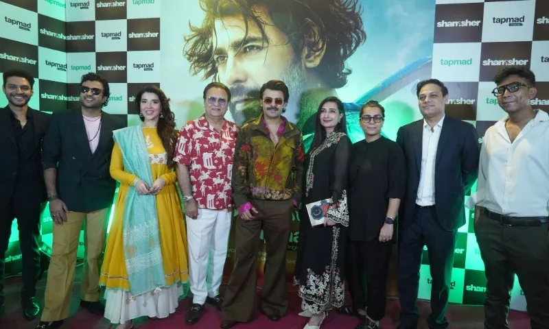 Star Power Meets Sports Legacy at tapmad’s Trailer Launch Event for Shamsher