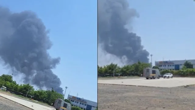 Air India Flight Crashes Near Ahmedabad Airport With Over 240 Passengers Onboard
