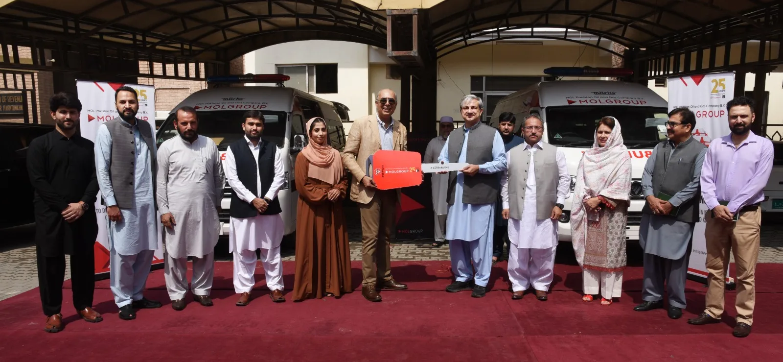 MOL Pakistan Donates Ambulances to the District Administration of Karak and Kohat