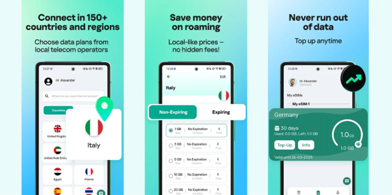 Kaspersky eSIM store empowers global travelers with easy internet access worldwide
