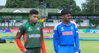 India–Bangladesh Tensions Surface as Captains Skip Handshake at U-19 World Cup Toss