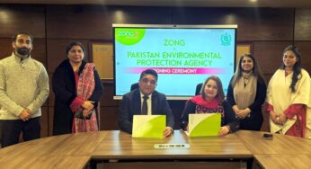 Zong Launches Tree Plantation Drive in Islamabad with Pak-EPA