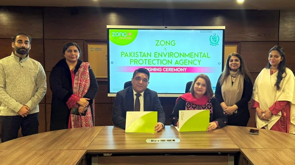 Zong Launches Tree Plantation Drive in Islamabad with Pak-EPA