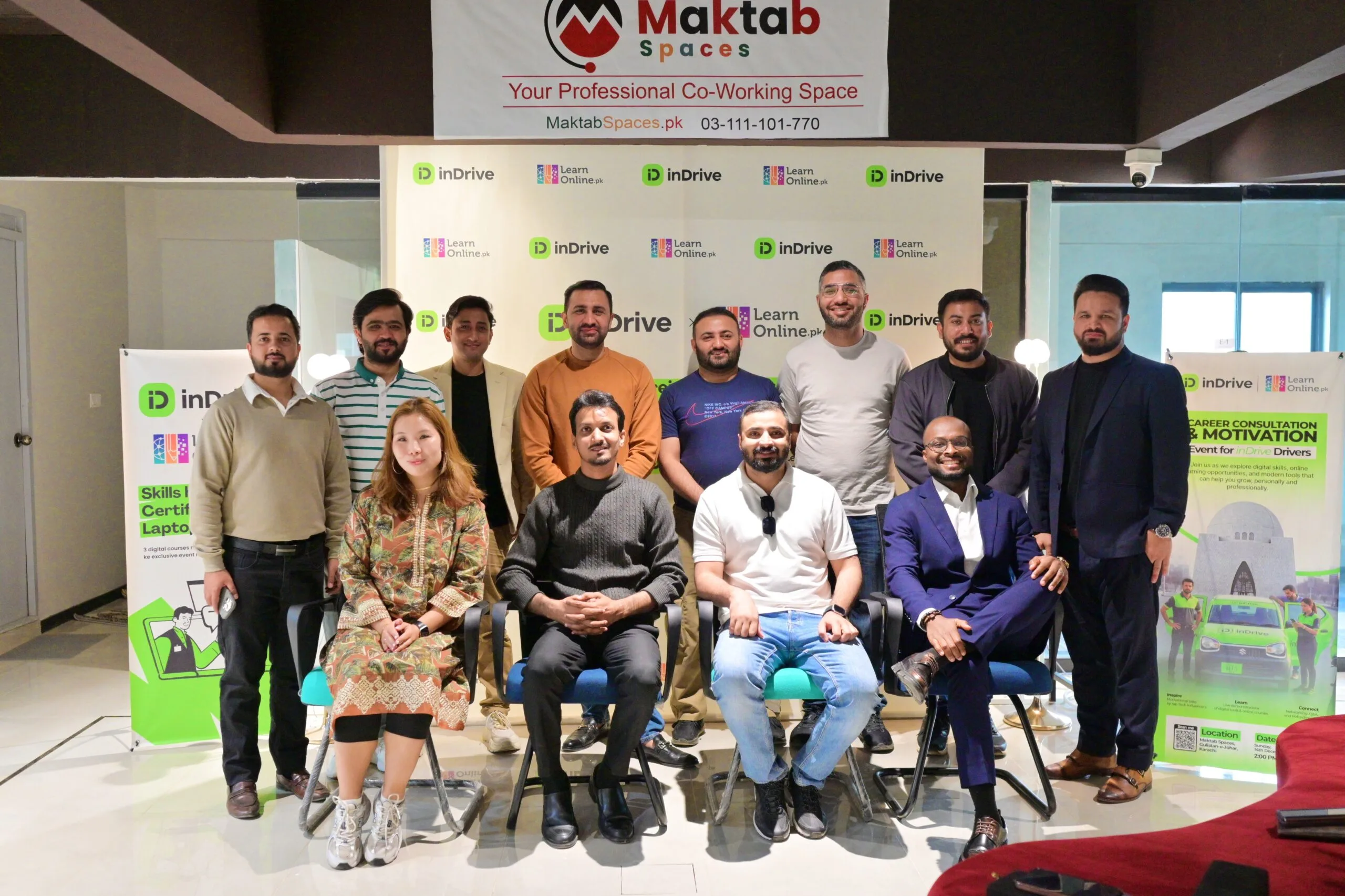 inDrive Hosts Offline Learning Event to Support Drivers’ Digital Growth in Karachi